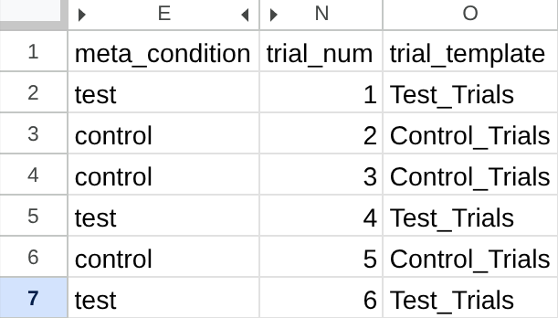 Results with meta_columns